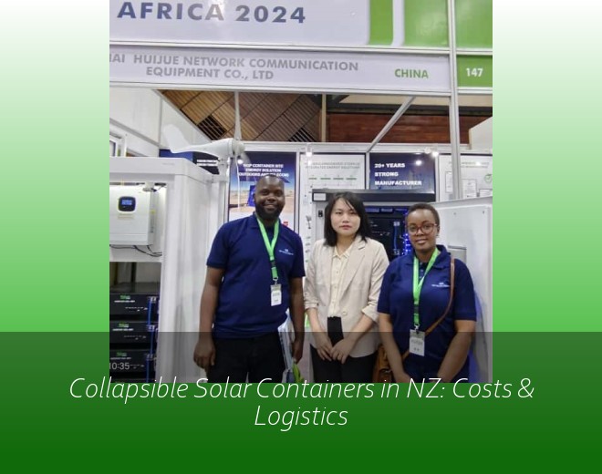 Collapsible Solar Containers in NZ: Costs & Logistics